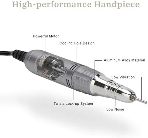 هندپیس دریل ناخن Madenia برای JMD-108 (خاکستری)