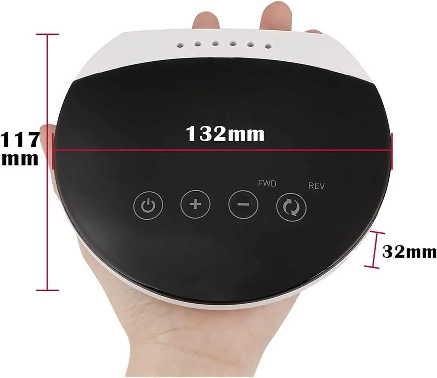 دستگاه سوهان برقی ناخن HAIRA با سرعت 30000 دور در دقیقه، دستگاه مانیکور قابل حمل 24 وات برای از بین بردن ناخن های اکریلیک، ست حرفه ای سالن ناخن برای ناخن های طبیعی و لاک ژل