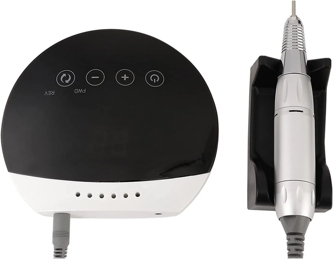 دستگاه سوهان برقی ناخن BREAUX با سرعت 30000 دور در دقیقه، دستگاه مانیکور قابل حمل 24 وات برای از بین بردن ناخن های اکریلیک، ست حرفه ای سالن ناخن برای ناخن های طبیعی و لاک ژل