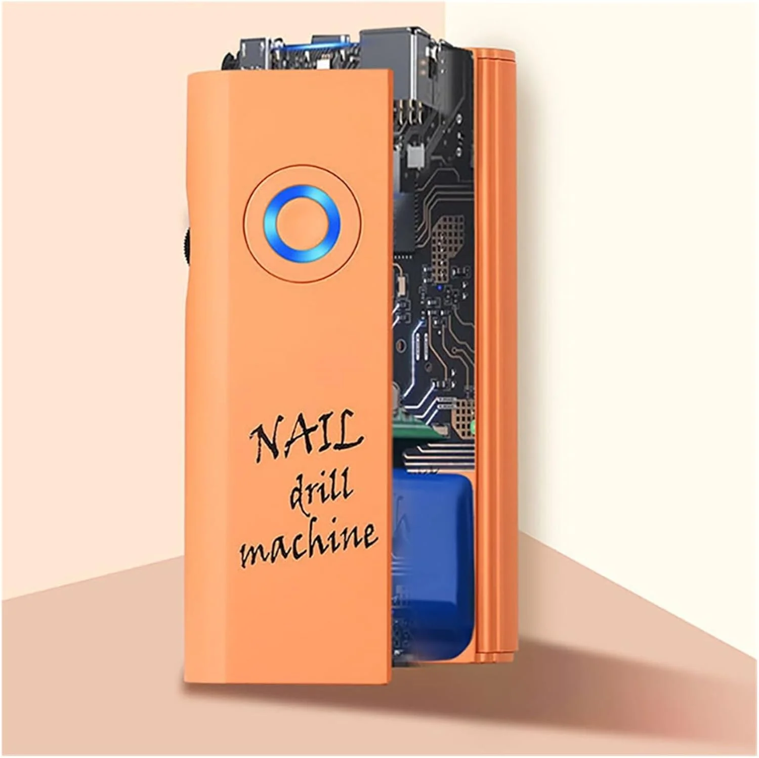 دستگاه سوهان برقی ناخن حرفه ای 30000 دور در دقیقه، هندپیس بی سیم قابل حمل برای ناخن های اکریلیک و ژل