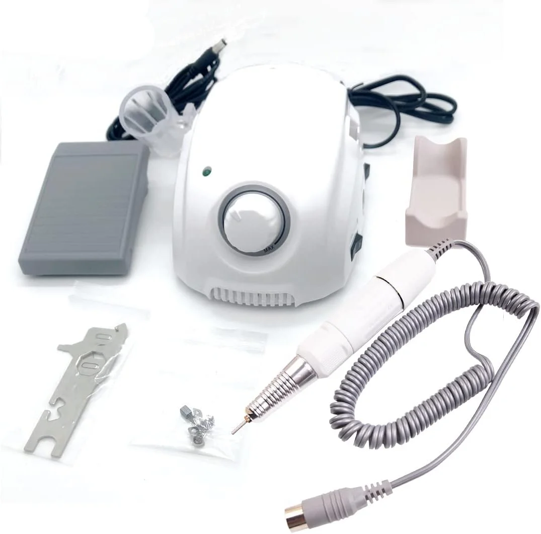 میکروموتور برقی ناخن 210 و ست هندپیس SDE-H20N 2.35mm، تجهیزات مانیکور پدیکور و هنر ناخن