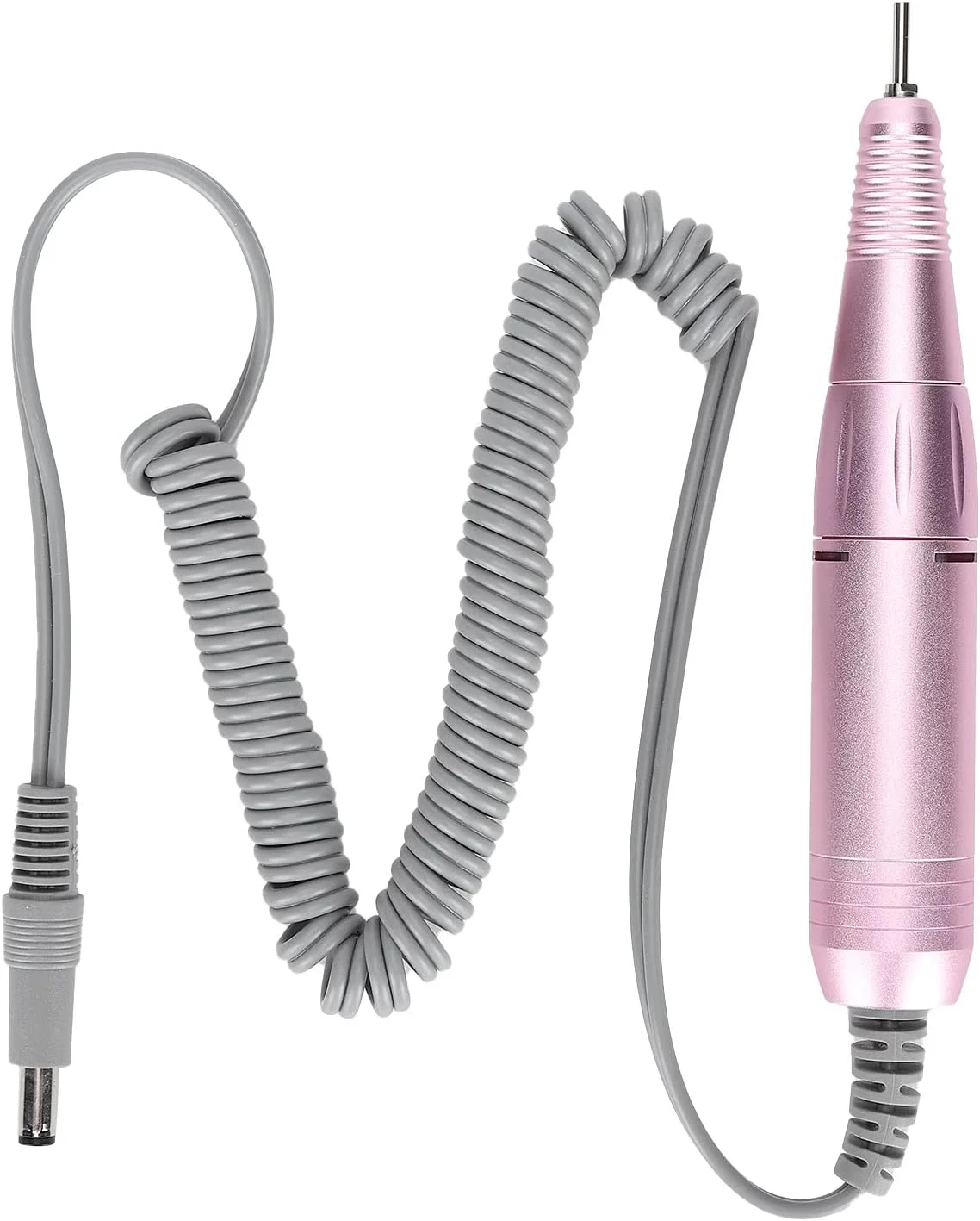 دستگاه سوهان برقی ناخن دستی، پولیشر برقی قابل تنظیم 35000 دور در دقیقه، قلم سوهان ناخن با قطعه دستی قابل تنظیم برای مانیکور پدیکور پردازش ناخن اکریلیک 14x2.3 سانتی متر