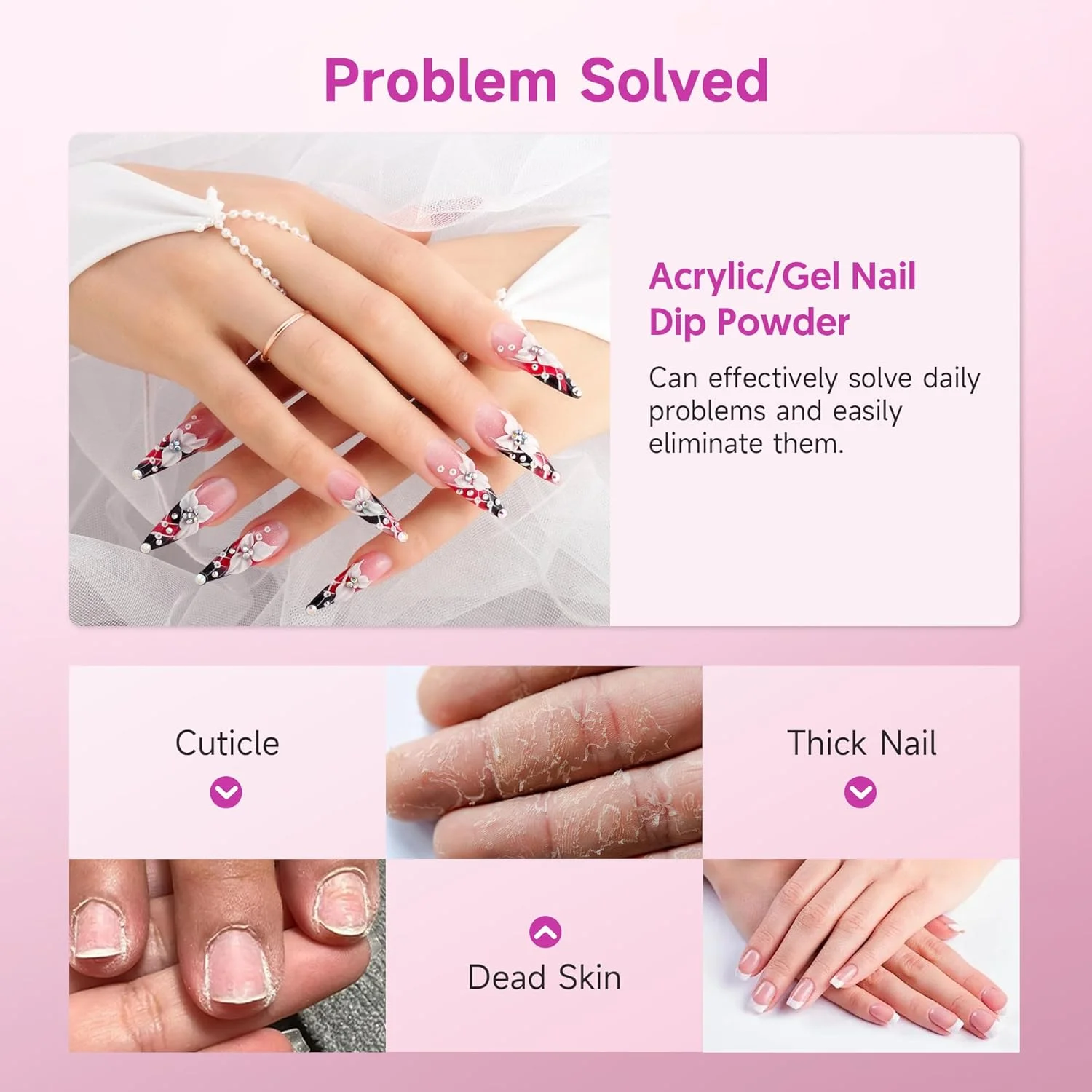 دستگاه سوهان برقی ناخن حرفه ای HALMAI، سوهان ناخن قابل حمل برای ناخن های ژلی آکریلیک، کیت سوهان برقی فوق العاده قدرتمند شارژی بی سیم 40000 دور در دقیقه، دستگاه سوهان برقی درجه سالنی HMC320 (سفید)