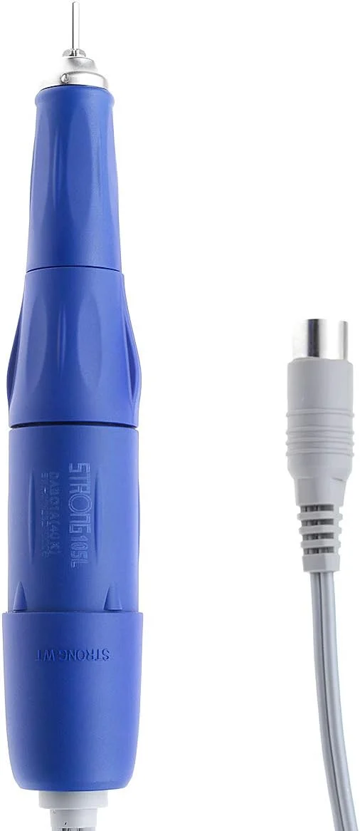 قلم دستگاه سوهان برقی ناخن 40000 دور در دقیقه مدل Strong 105L مناسب برای دستگاه مانیکور برقی Strong 210 90 204 207B و سری سوهان پولیش ناخن