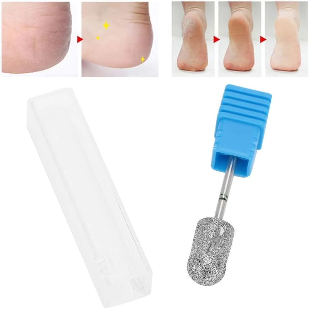 سری سوهان ناخن، سایز 3/32 اینچ (2.35 میلی‌متر)، ست سر سوهان برقی الماسه و سرامیکی برای ژل آکریلیک، ابزار طراحی ناخن آکریلیک، سر سوهان کاربید برای مانیکور پدیکور، استفاده در منزل و سالن