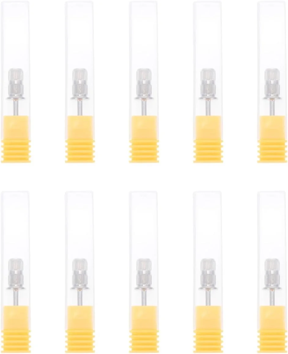 Beaupretty ۱۰ عدد سری یدکی سوهان ناخن، سری سوهان ناخن فولادی تنگستن، میله نوار سنباده برای سوهان برقی، دستگاه مانیکور و پدیکور