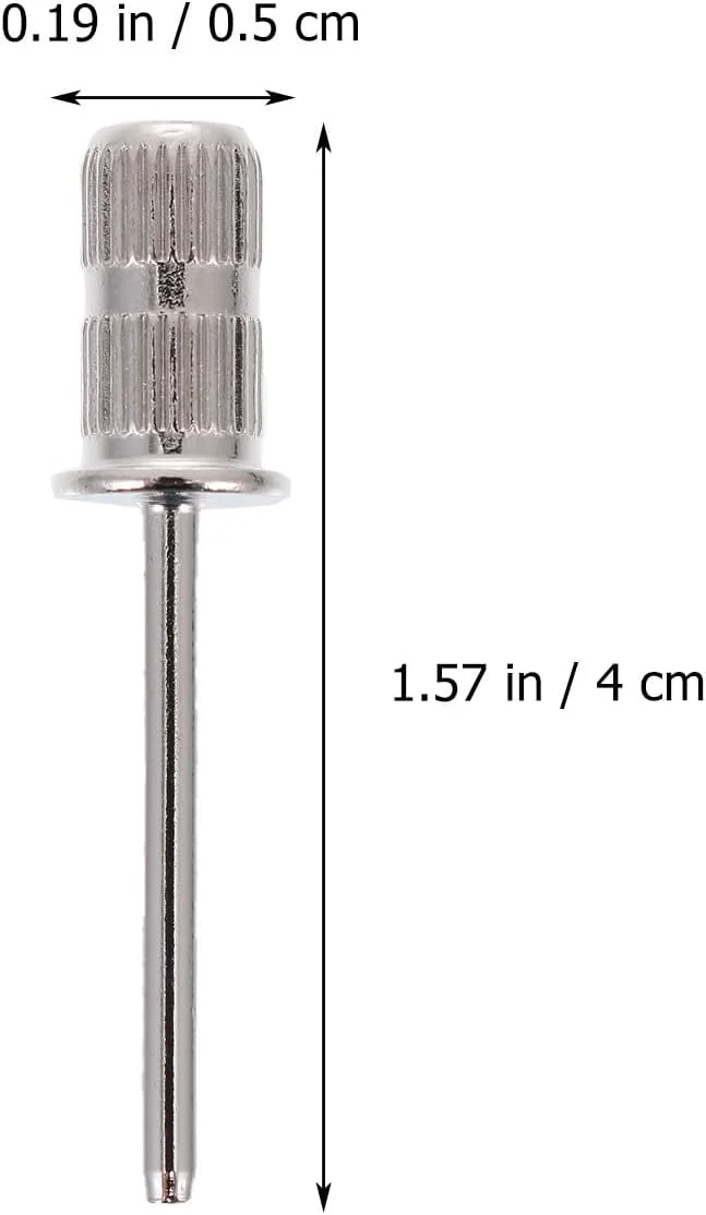 Beaupretty ۱۰ عدد سری یدکی سوهان ناخن، سری سوهان ناخن فولادی تنگستن، میله نوار سنباده برای سوهان برقی، دستگاه مانیکور و پدیکور