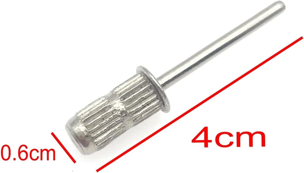 مجموعه سنباده ناخن JZK شامل 100 عدد سری سنباده برقی ناخن با یک عدد میله سنباده