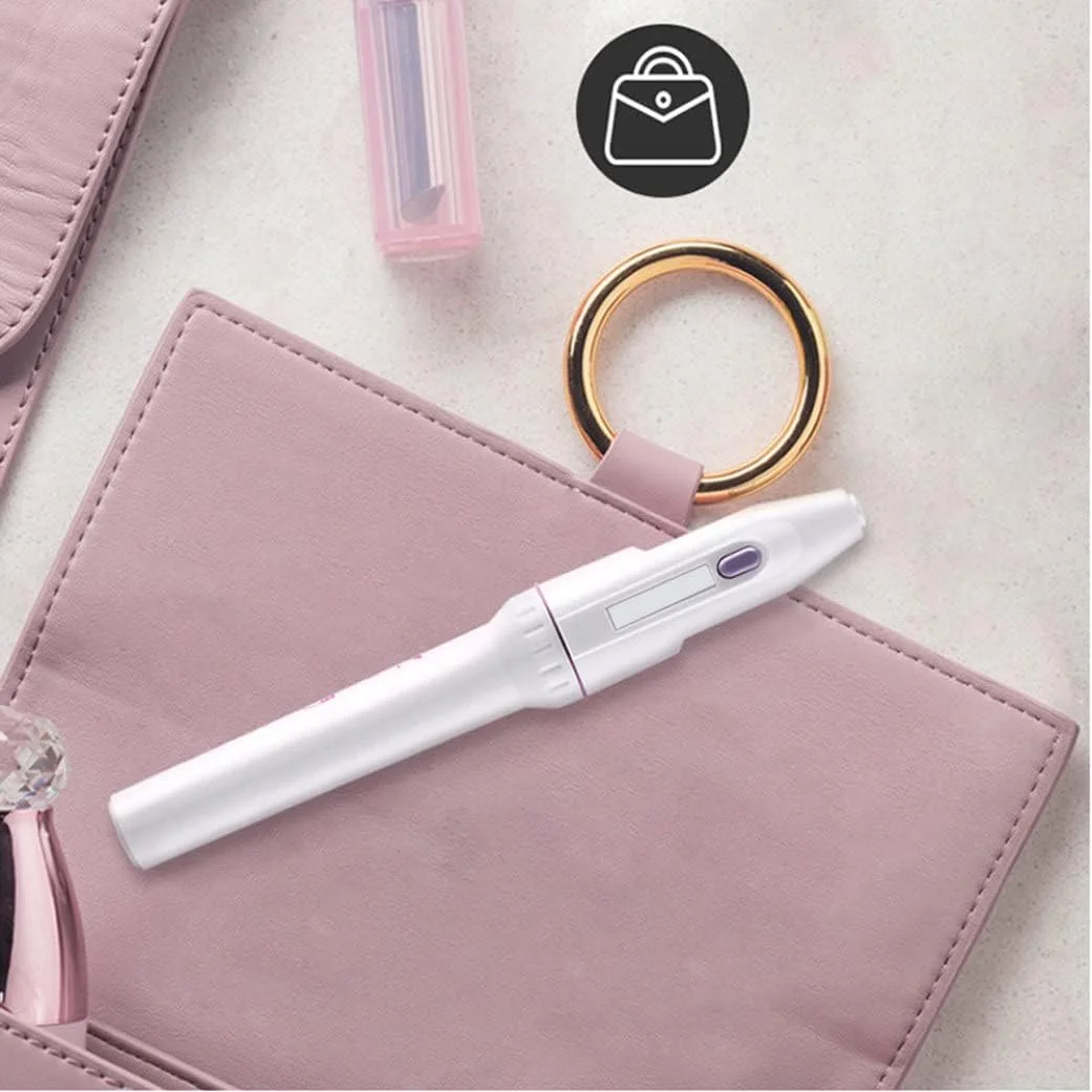 ست سوهان ناخن برقی حرفه ای مانیکور پدیکور، سیستم مینی دریل قابل حمل برای پولیش و فرم دادن ناخن، به همراه 5 سر سنگ زنی، 1 ست (باتری شامل نمی شود)