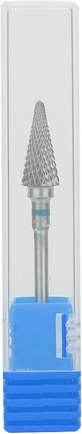 مته مخروطی برای ناخن + سری مته ناخن، مانیکور تنگستن استیل، سری سنگ زنی پدیکور برقی، لوازم جانبی پولیش قابل حمل