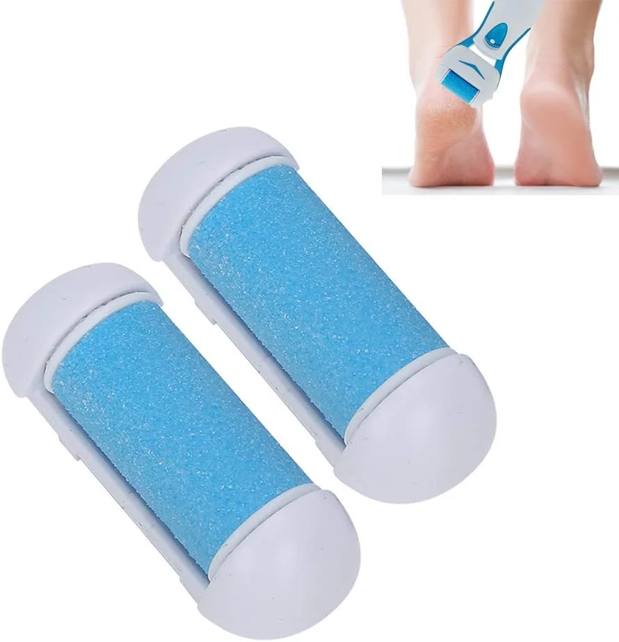 سری یدکی غلتکی سوهان پا، 2 عدد سری غلتکی جایگزین لوازم جانبی برقی از بین برنده پینه