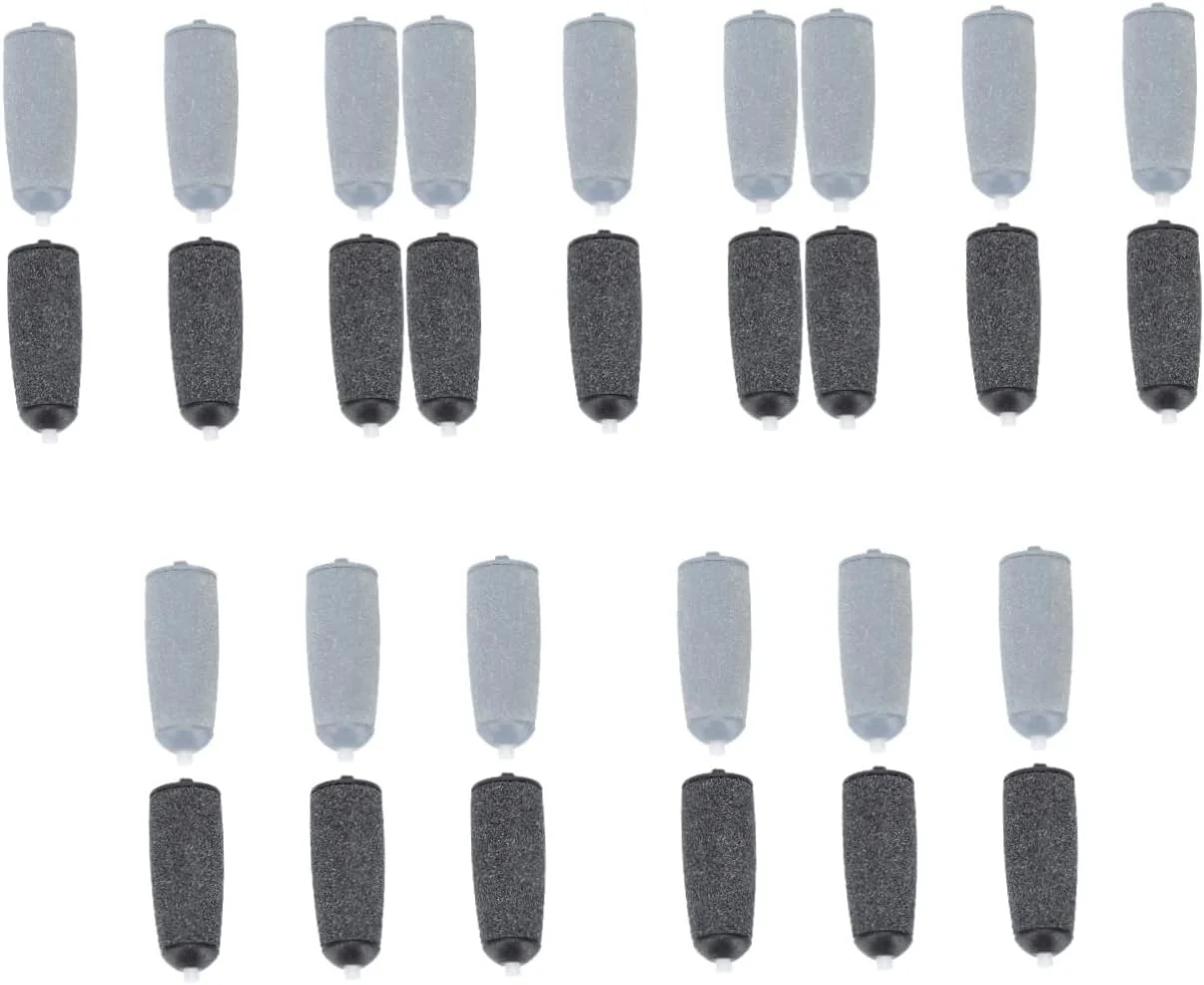 30 عدد سری یدکی سوهان پا، لوازم جانبی مانیکور، سوهان برقی ناخن، سری غلتکی برقی زبر، سری سنگ پا، لوازم جانبی پدیکور CD