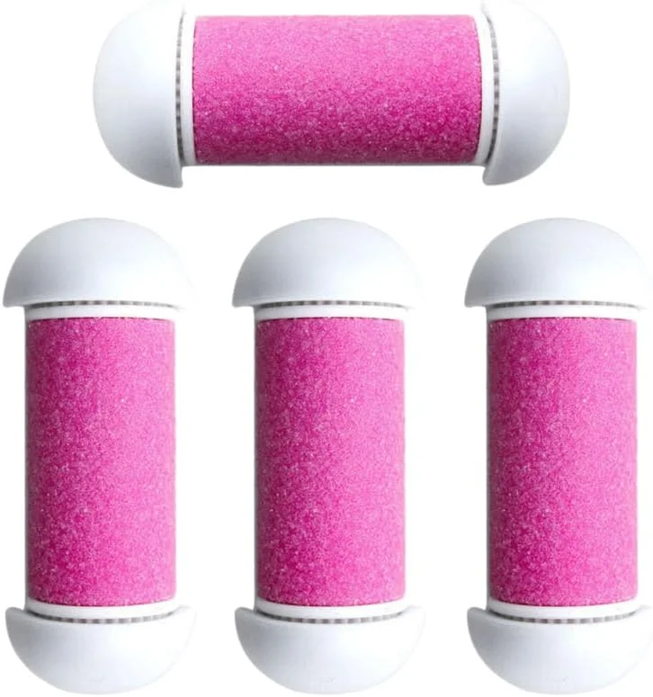 غلتک‌های جایگزین پدیکور پا VICASKY برای ابزار مراقبت از پا، سرهای غلتکی برقی حذف پوست مرده