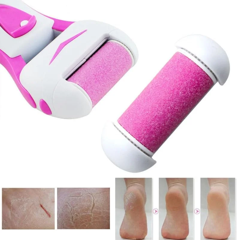 غلتک‌های جایگزین پدیکور پا VICASKY برای ابزار مراقبت از پا، سرهای غلتکی برقی حذف پوست مرده