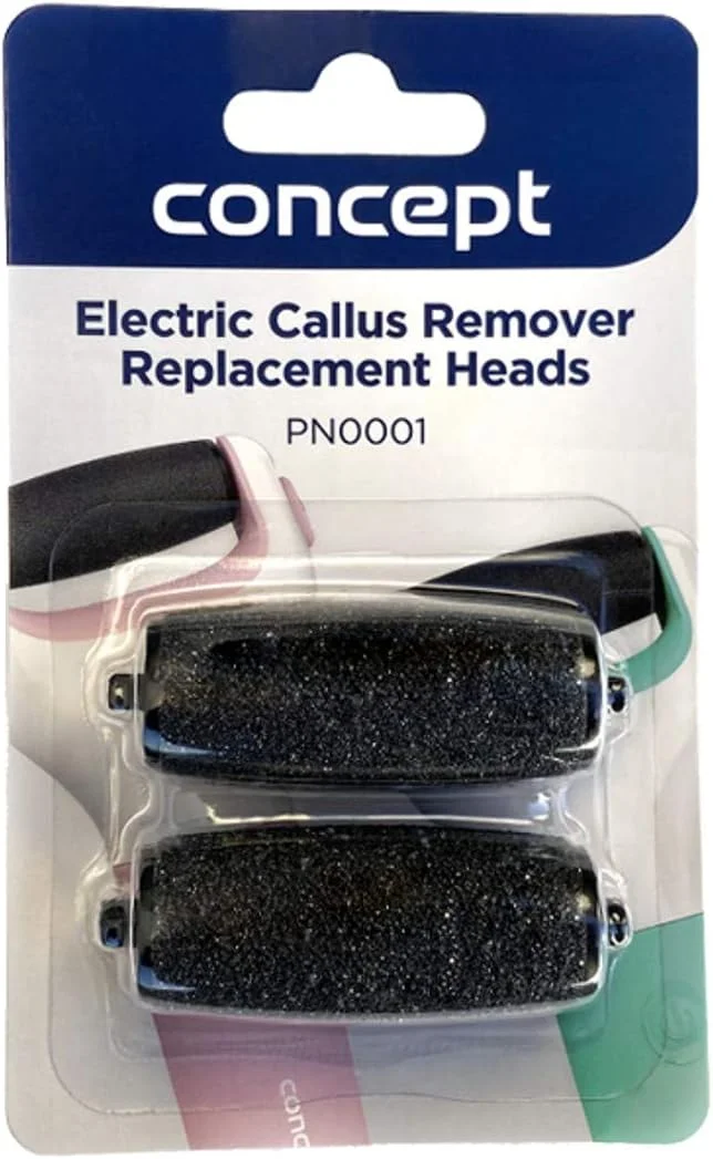 دو عدد سری یدکی PN0001 برای سوهان برقی پاشنه پا Concept PN1000 و PN1001، درجه متوسط