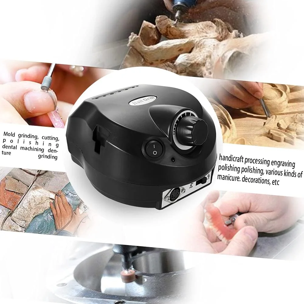 دستگاه سوهان برقی حرفه ای ناخن Anself، کیت مانیکور و ابزار سالن ناخن