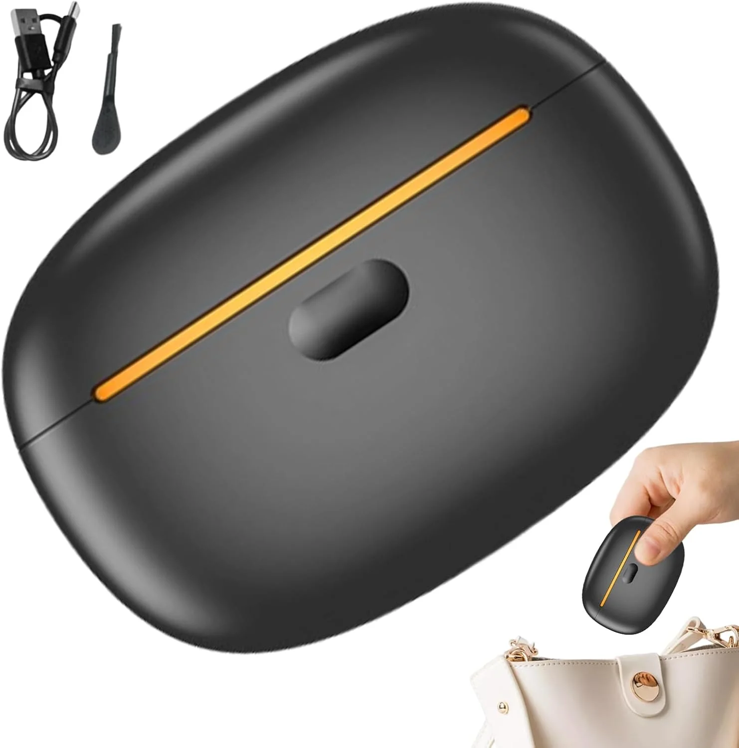 ناخن گیر برقی | سوهان و پولیش ناخن با نور LED دو سرعته - پولیشر و ناخن گیر شارژی USB برای نوزادان، خانم ها، آقایان، کودکان، بزرگسالان و سالمندان