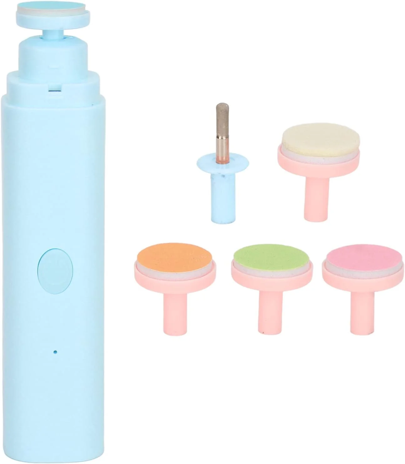 سوهان ناخن برقی کودک، ست مانیکور و پدیکور نوزاد با سری های تعویضی