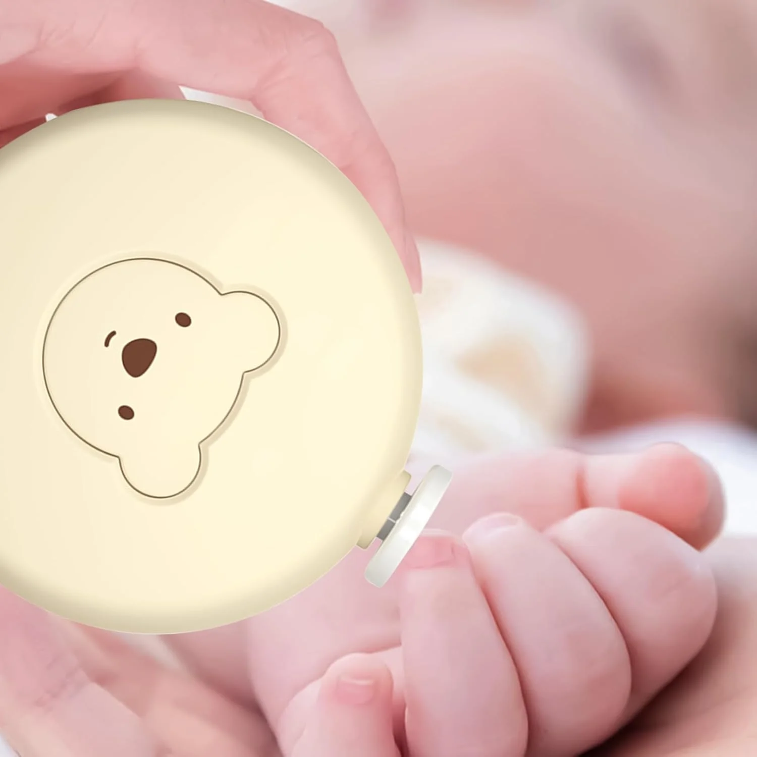 سوهان ناخن کودک | سوهان برقی ناخن کودک، دارای 6 سری تعویضی و جعبه نگهداری، مناسب بزرگسالان، کودکان، استفاده در منزل و مسافرت، مراقبت ملایم