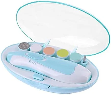 سوهان ناخن برقی نوزاد، ناخن گیر نوزاد با 6 سری سمباده ایمن برای نوزاد