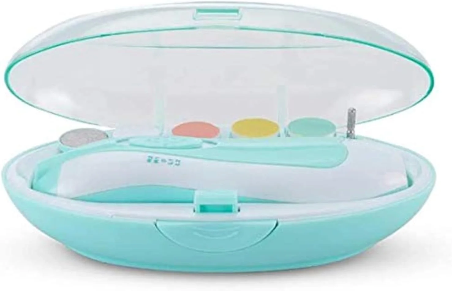 سوهان ناخن برقی کودک - ست سوهان ناخن برقی 9 تکه - سوهان ناخن برقی کودک با چراغ - سوهان ناخن برقی کودک برای نوزاد، نوپا و بزرگسال