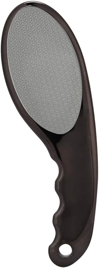 سوهان پدیکور، سوهان پا، سوهان شیشه ای صیقل ناخن، اسکرابر رنده پوست مرده پاشنه پا برای پاهای خشک و مرطوب (2#)