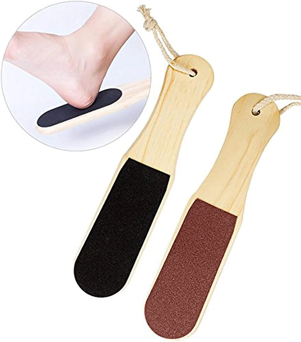 سوهان پا برای پوست مرده | سوهان پا از بین برنده پینه برای پوست مرده، لایه بردار دو طرفه برای مراقبت از پا های خشک و مرطوب | ابزار پدیکور رنده ای پا (بسته 1 عددی) مشکی سوهان پا برای پوست مرده | سوهان پا از بین برنده پینه برای پوست مرده، لایه بردار دو طرفه برای مراقبت از پا های خشک و مرطوب | ابزار پدیکور رنده ای پا (بسته 1 عددی) مشکی