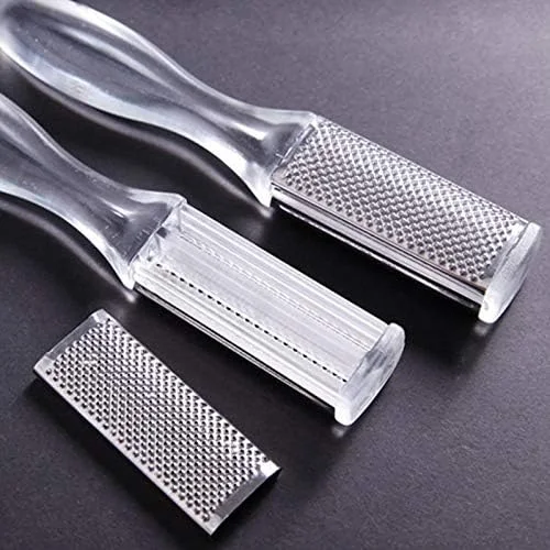 ابزار سوهان پا، رنده استیل دو طرفه، لایه بردار پوست مرده