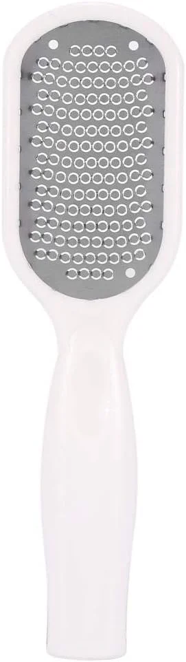 سوهان حرفه ای پا، رنده پا، از بین بردن پوست های سفت و مرده پینه بسته پا، ابزار پدیکور، 2 رنگ (سفید)