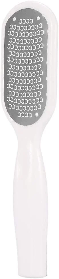 سوهان حرفه ای پا، رنده پا، از بین بردن پوست های سفت و مرده پینه بسته پا، ابزار پدیکور، 2 رنگ (سفید)