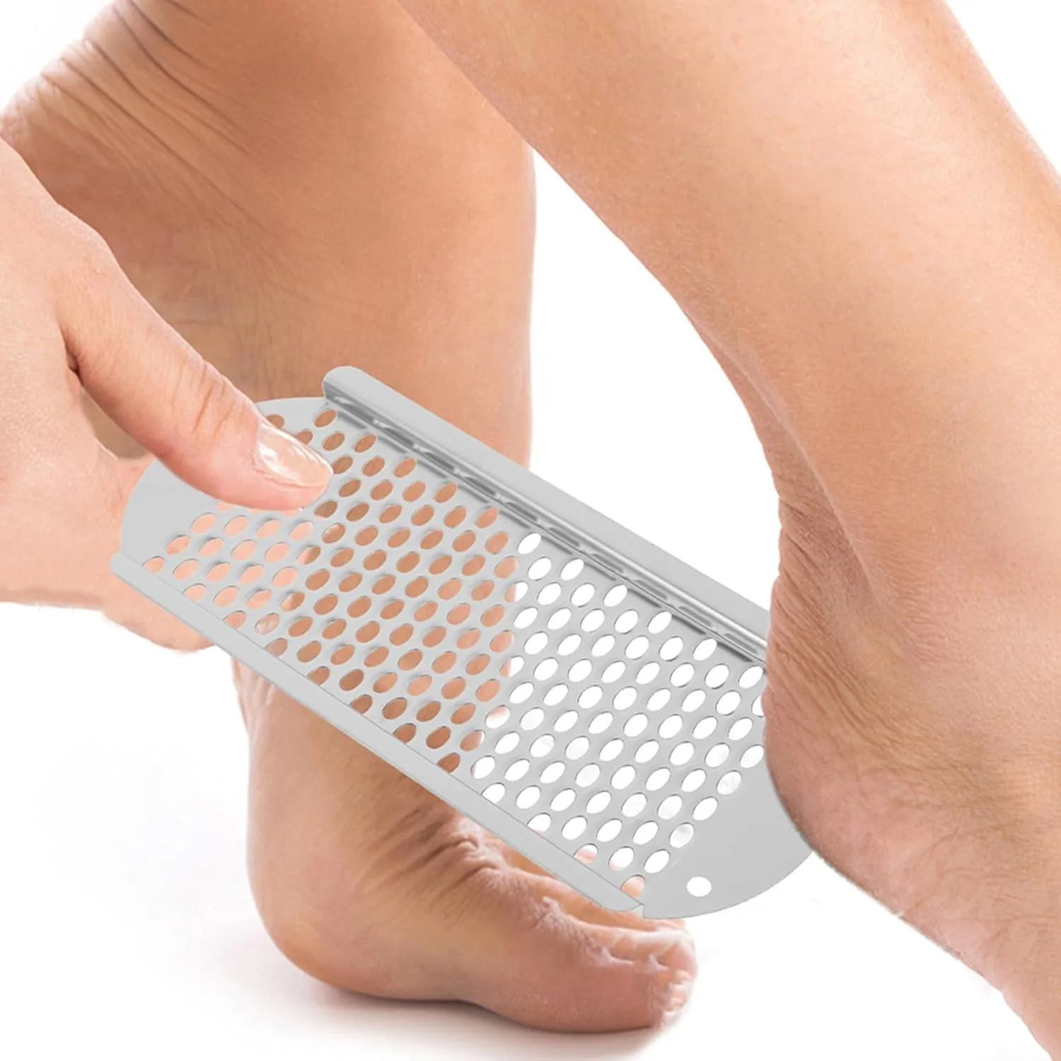 VICASKY ست ۴ عددی سوهان پا، رنده پا، از بین برنده پینه پا، سوهان حرفه ای استیل ضد زنگ، خراشنده پوست مرده پاشنه پا، مجموعه سوهان پدیکور، ابزار ترک خورده برای اسکرابر خشک و ترک خورده VICASKY ست ۴ عددی سوهان پا، رنده پا، از بین برنده پینه پا، سوهان حرفه ای استیل ضد زنگ، خراشنده پوست مرده پاشنه پا، مجموعه سوهان پدیکور، ابزار ترک خورده برای اسکرابر خشک و ترک خورده