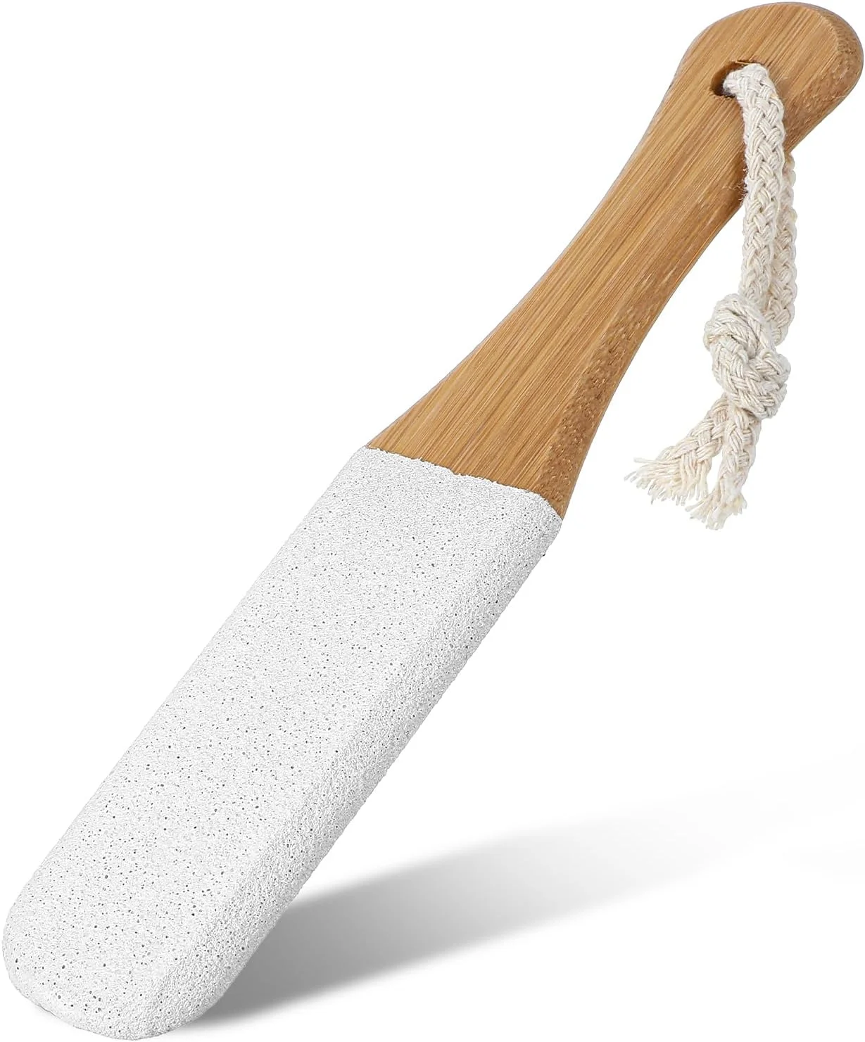 سوهان پدیکور پا، سنگ پا با کیفیت عالی برای پا، لایه بردار 22.5 سانتی متری، از بین برنده پوست سفت پا، از بین برنده حرفه ای پوست مرده پا (سفید)