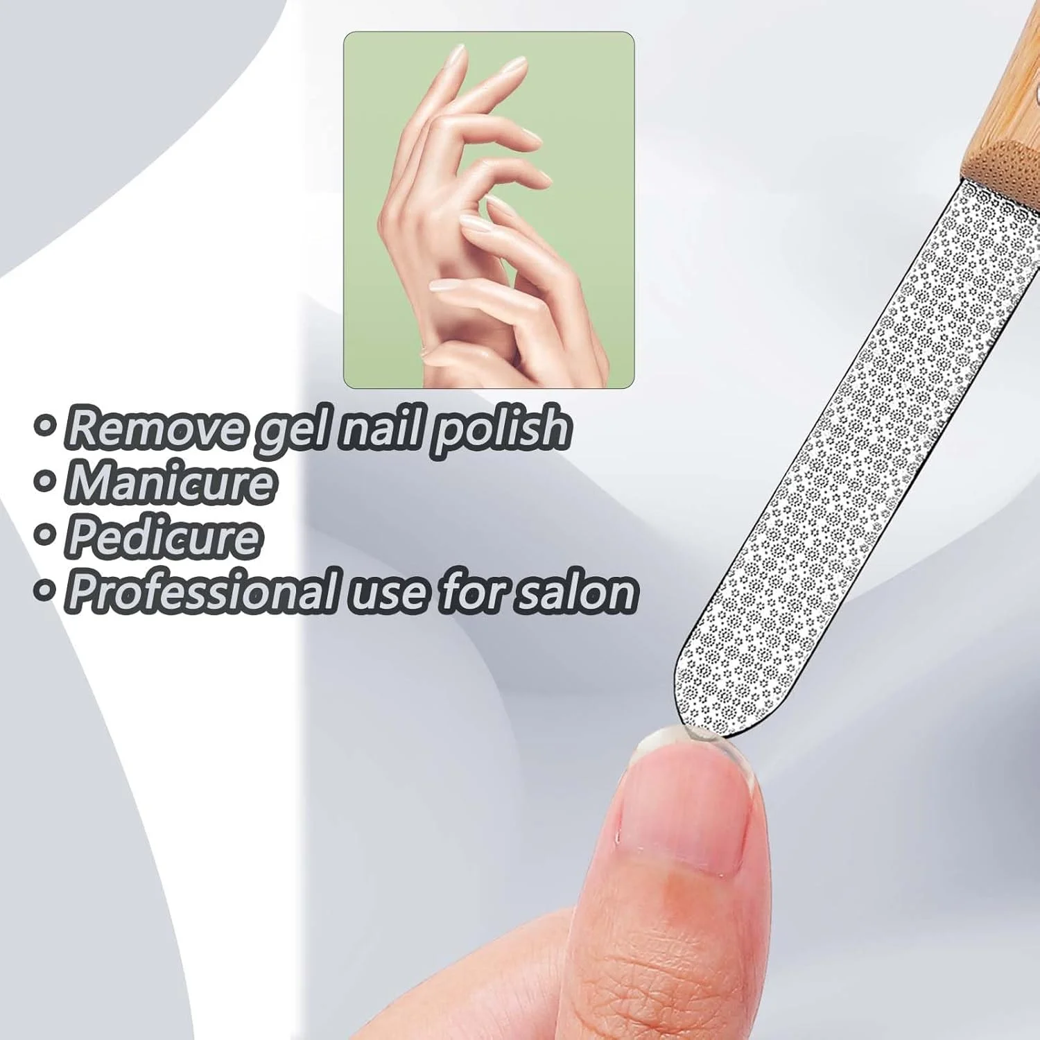 سنگ پا برای پا، سنگ پا دو طرفه از بین برنده پوست سخت پا، سوهان پا از بین برنده پوست سخت، رنده پا برای پاشنه های ترک خورده پا، پوست مرده، پوست سخت (مشکی)