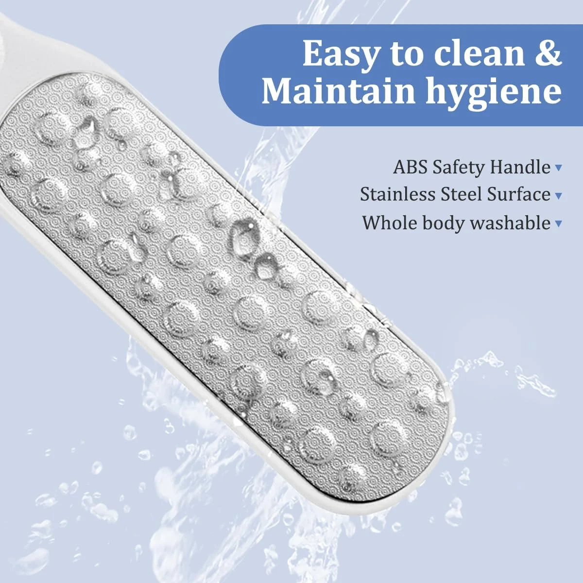 ابزار سوهان پدیکور پا، از بین برنده پینه و اسکرابر حرفه ای پا (سفید) ابزار سوهان پدیکور پا، از بین برنده پینه و اسکرابر حرفه ای پا (سفید)