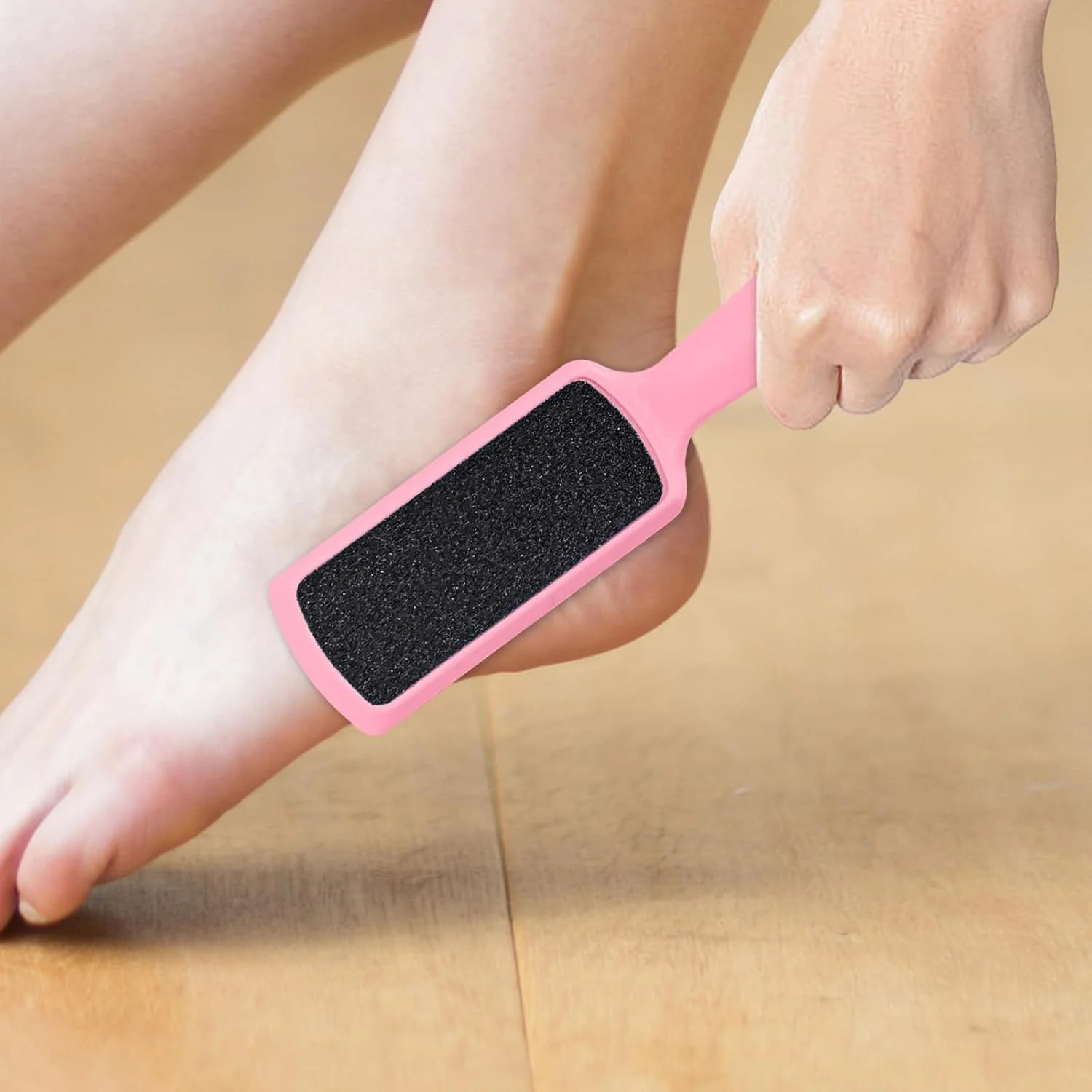 سوهان دو طرفه پدیکور برای از بین بردن پوست مرده و پینه، ابزار اسکرابر پا، سوهان فن شکل سوهان دو طرفه پدیکور برای از بین بردن پوست مرده و پینه، ابزار اسکرابر پا، سوهان فن شکل