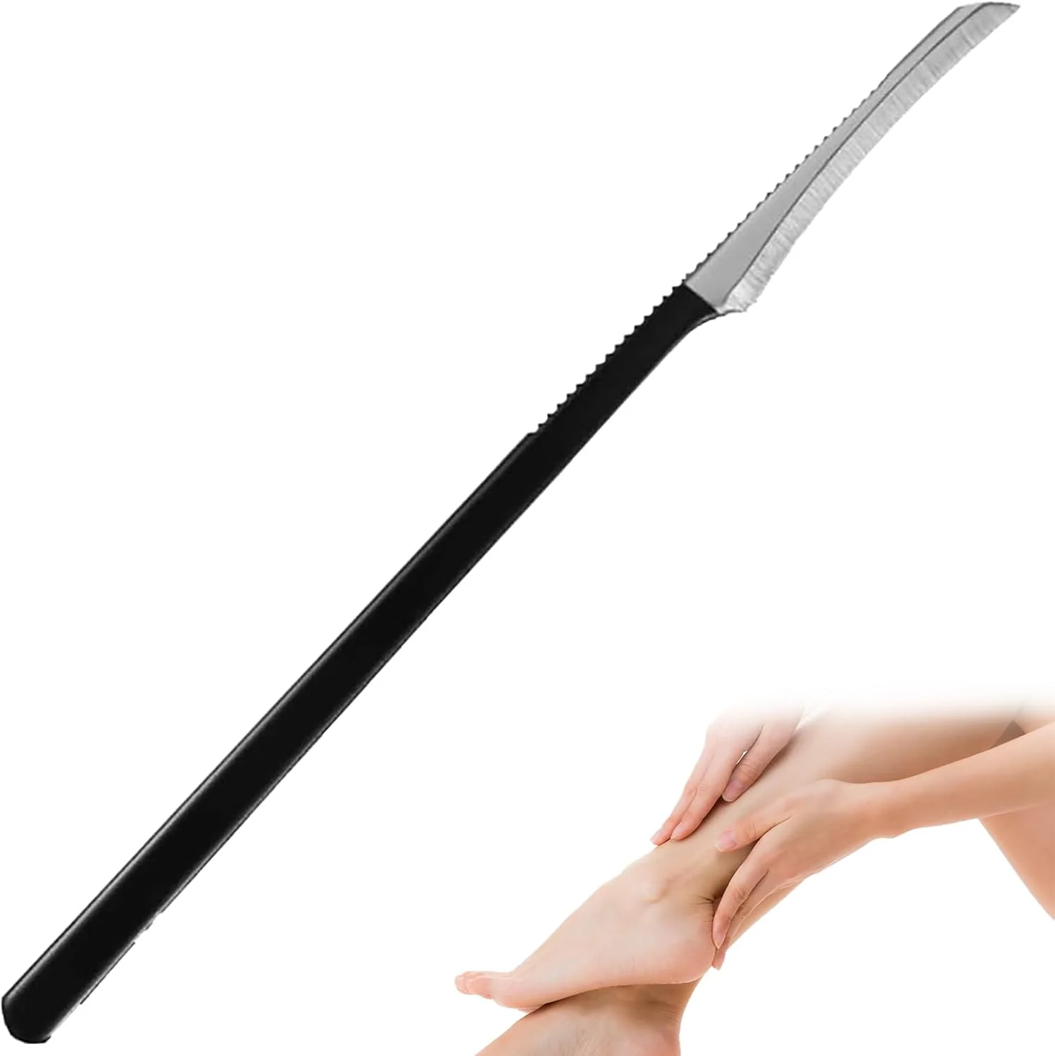 چاقوی پدیکور حرفه ای، اسکراپر پا، از بین برنده پینه، استیل ضد زنگ، تیغه، سوهان پا چاقوی پدیکور حرفه ای، اسکراپر پا، از بین برنده پینه، استیل ضد زنگ، تیغه، سوهان پا