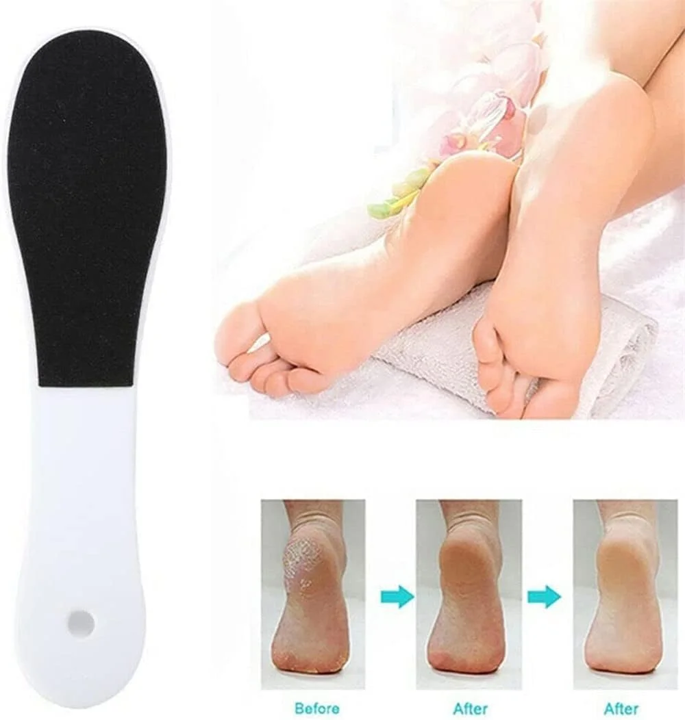 ست 12 عددی سوهان دو طرفه پا، از بین برنده پینه و پوست مرده و اسکرابر دو طرفه پا، ابزار مراقبت از پا برای از بین بردن پوست زبر، ترک خورده و صاف کردن پوست سخت