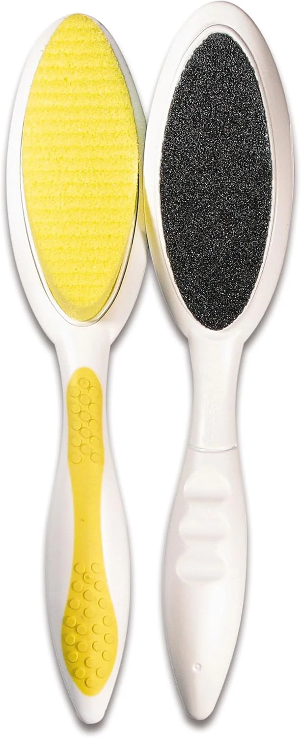 سوهان دو طرفه پا تیتانیا مدل سافت تاچ، سمباده و سنگ پا، رنگ های متنوع، بسته 1 عددی (1 × 74 گرم)