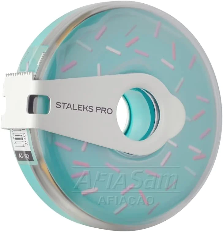 استالکس بیوتیزیلا - رول سوهان ناخن قابل تعویض در جعبه پلاستیکی Bobbinail PRO دانه بندی 100 استالکس بیوتیزیلا - رول سوهان ناخن قابل تعویض در جعبه پلاستیکی Bobbinail PRO دانه بندی 100