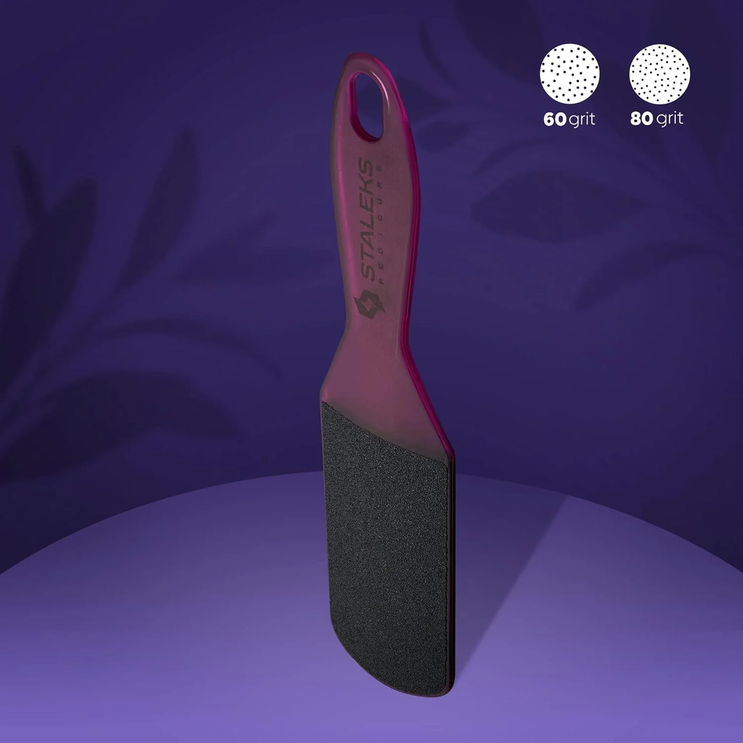 سوهان پا استالکس برای پوست مرده - سوهان دو طرفه از بین برنده پینه پا - اسکرابر پا - رنده حرفه ای پا برای پاشنه/پای ترک خورده 10 TYPE 1 AE 10/1