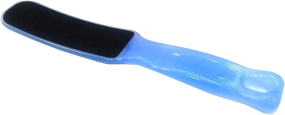 سوهان پدیکور پا پلاستیکی، قابل تعویض - سوهان دو طرفه از بین برنده پینه پا - ابزار پدیکور پا پلاستیکی