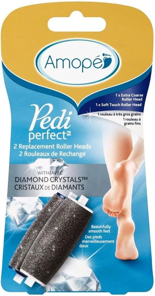 سوهان پدی پرفکت آموپه - سری یدکی ترکیبی سوهان برقی پا، 2 عدد، زبر و برس لایه بردار سوهان پدی پرفکت آموپه - سری یدکی ترکیبی سوهان برقی پا، 2 عدد، زبر و برس لایه بردار