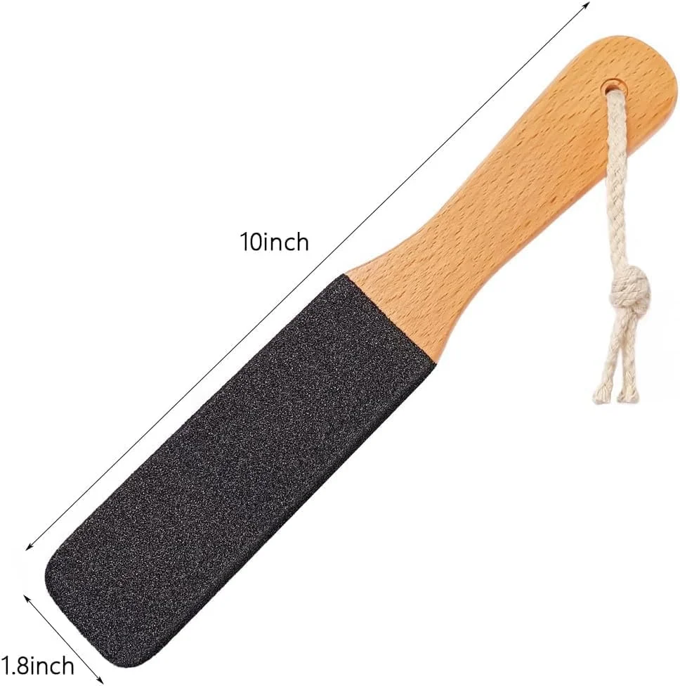 سوهان/رنده پا McMola، ابزار لایه بردار پدیکور، اسکرابر از بین برنده پینه پا برای پوست مرده، میخچه و پوست سخت - سنگ پا برای ترک پا، پاشنه پا، آرنج، دست ها در حمام