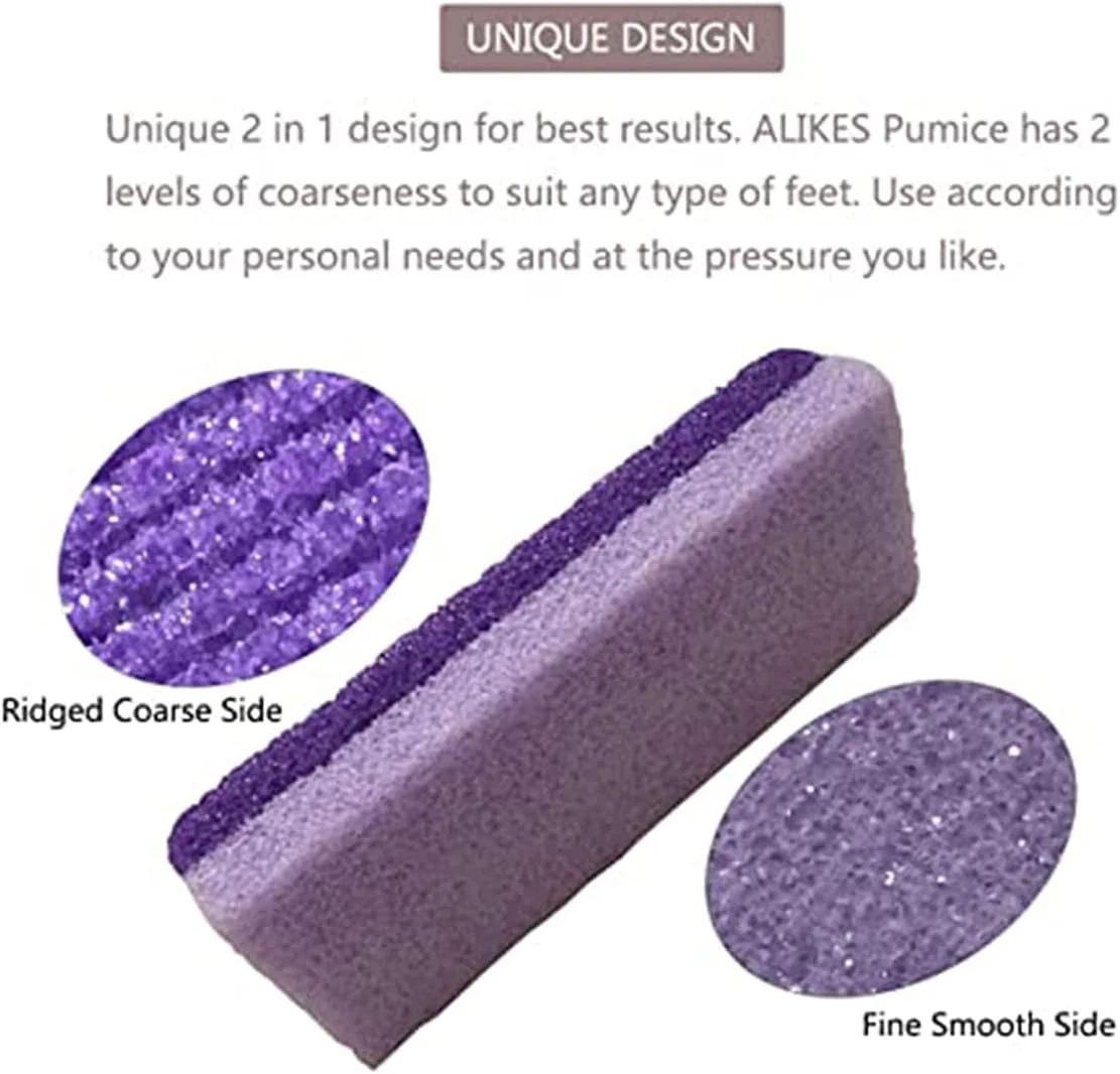 سنگ پا دو منظوره KASTWAVE، لایه بردار و از بین برنده پینه پا، سنگ پا برای از بین بردن پینه و پوست سخت دست و پا، سوهان پای طبیعی برای لایه برداری و از بین بردن پوست مرده سنگ پا دو منظوره KASTWAVE، لایه بردار و از بین برنده پینه پا، سنگ پا برای از بین بردن پینه و پوست سخت دست و پا، سوهان پای طبیعی برای لایه برداری و از بین بردن پوست مرده