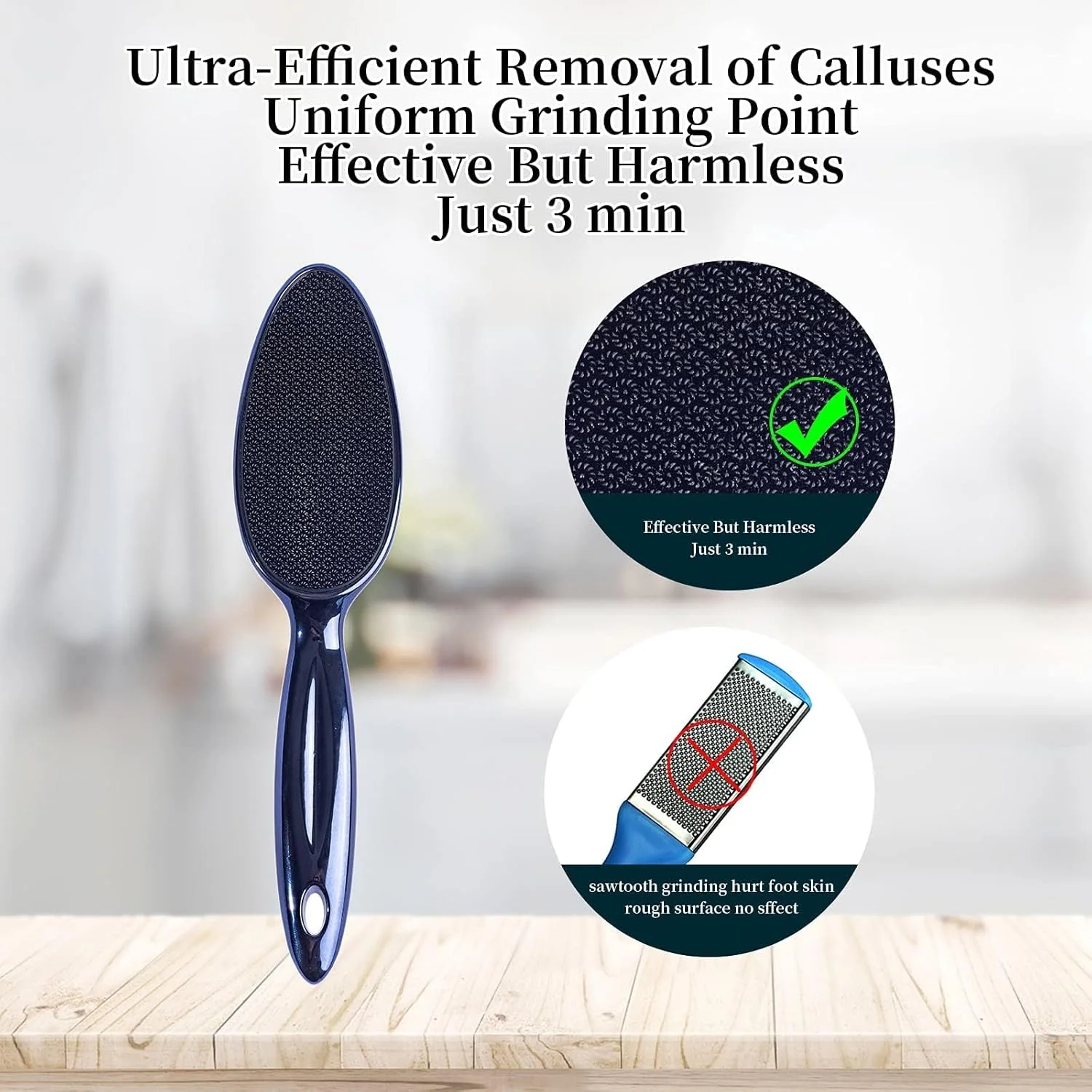 سوهان نانو شیشه ای پا و از بین برنده پینه برای پاشنه های ترک خورده و پوست سفت - ابزار حرفه ای پدیکور برای داشتن پاهایی ابریشمی و صاف - لایه بردار موثر پوست مرده برای استفاده در خانه و اسپا سوهان نانو شیشه ای پا و از بین برنده پینه برای پاشنه های ترک خورده و پوست سفت - ابزار حرفه ای پدیکور برای داشتن پاهایی ابریشمی و صاف - لایه بردار موثر پوست مرده برای استفاده در خانه و اسپا