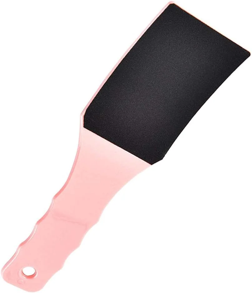 ابزار سوهان پا دو طرفه Hegerby برای از بین بردن پینه و مراقبت از پوست پا، صورتی