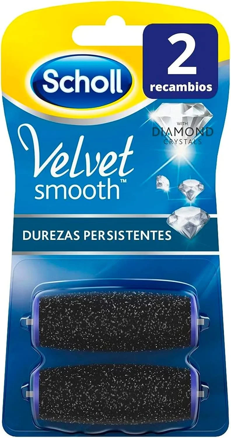 سری یدک سوهان پدیکور شول مدل Velvet Smooth مناسب پوست های ضخیم بسته 2 عددی