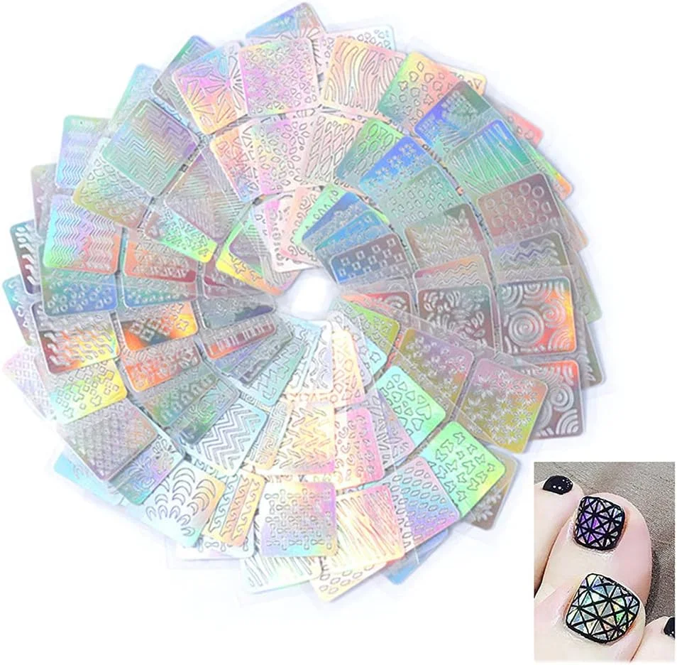 برچسب فاوونو، 24 عدد برچسب طراحی ناخن، برچسب های توخالی طراحی ناخن و برچسب های سه بعدی طراحی ناخن، برچسب های خمیر ناخن توخالی، شابلون های وینیل ناخن، برچسب ناخن برای طراحی هنر ناخن