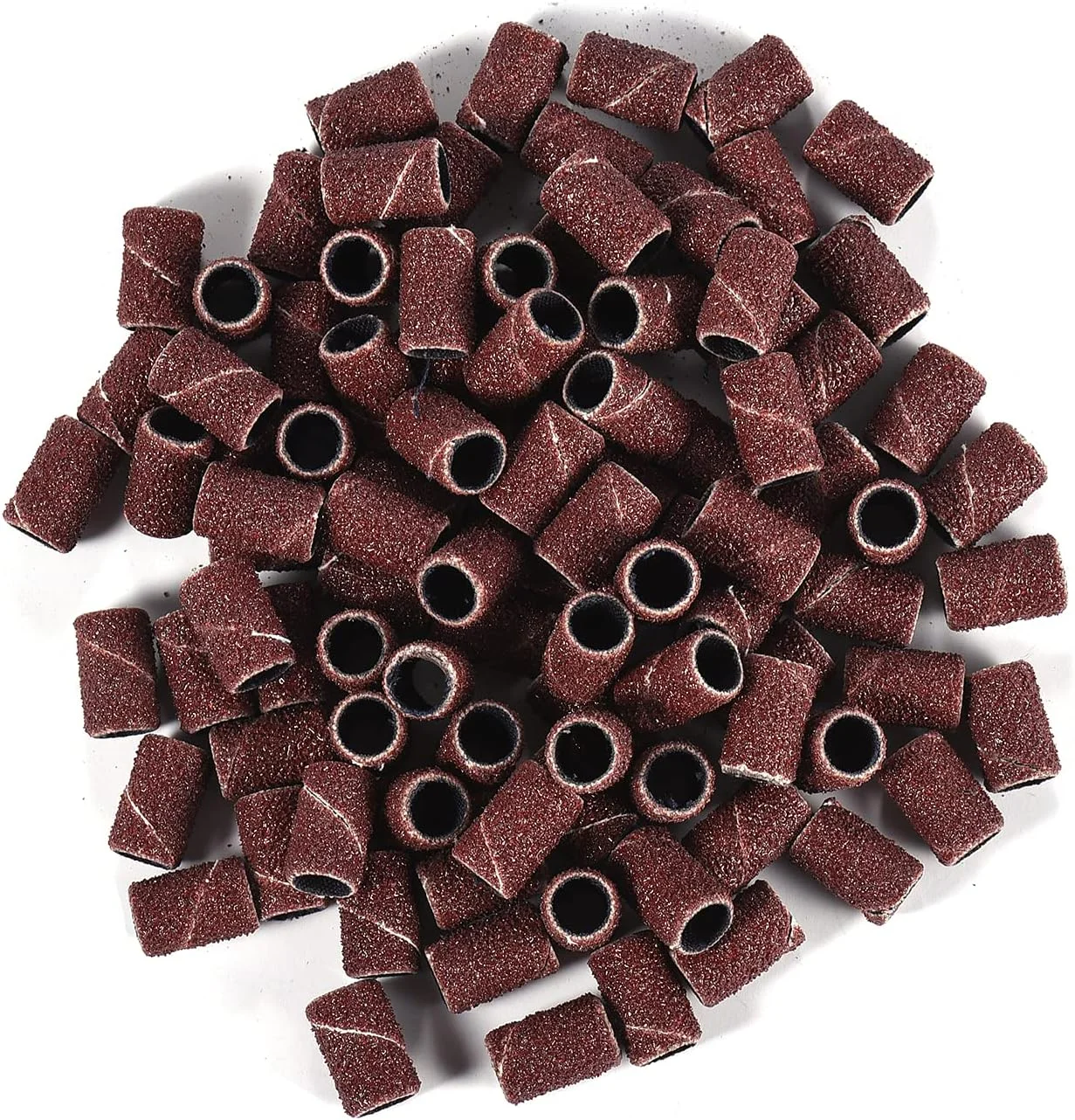 سری سمباده ناخن Fawoonu، ۳۰۰ عدد سری سمباده به همراه ۲ عدد سری دستگاه مانیکور ناخن برای دستگاه مانیکور ناخن، زبری ۸۰#، ۱۲۰#، ۱۸۰#، زبر، متوسط، نرم، ۱۰۰ عدد برای هر ست سمباده برقی