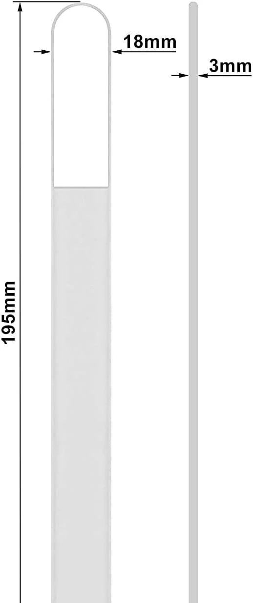 سوهان ناخن شیشه ای کریستالی ممتاز 2 میلی متری - سوهان ناخن شیشه ای برای ناخن های طبیعی و مصنوعی - سوهان شیشه ای مانیکور و پدیکور با دوام - سوهان ناخن کریستالی دو طرفه هدیه ای برای خانم ها